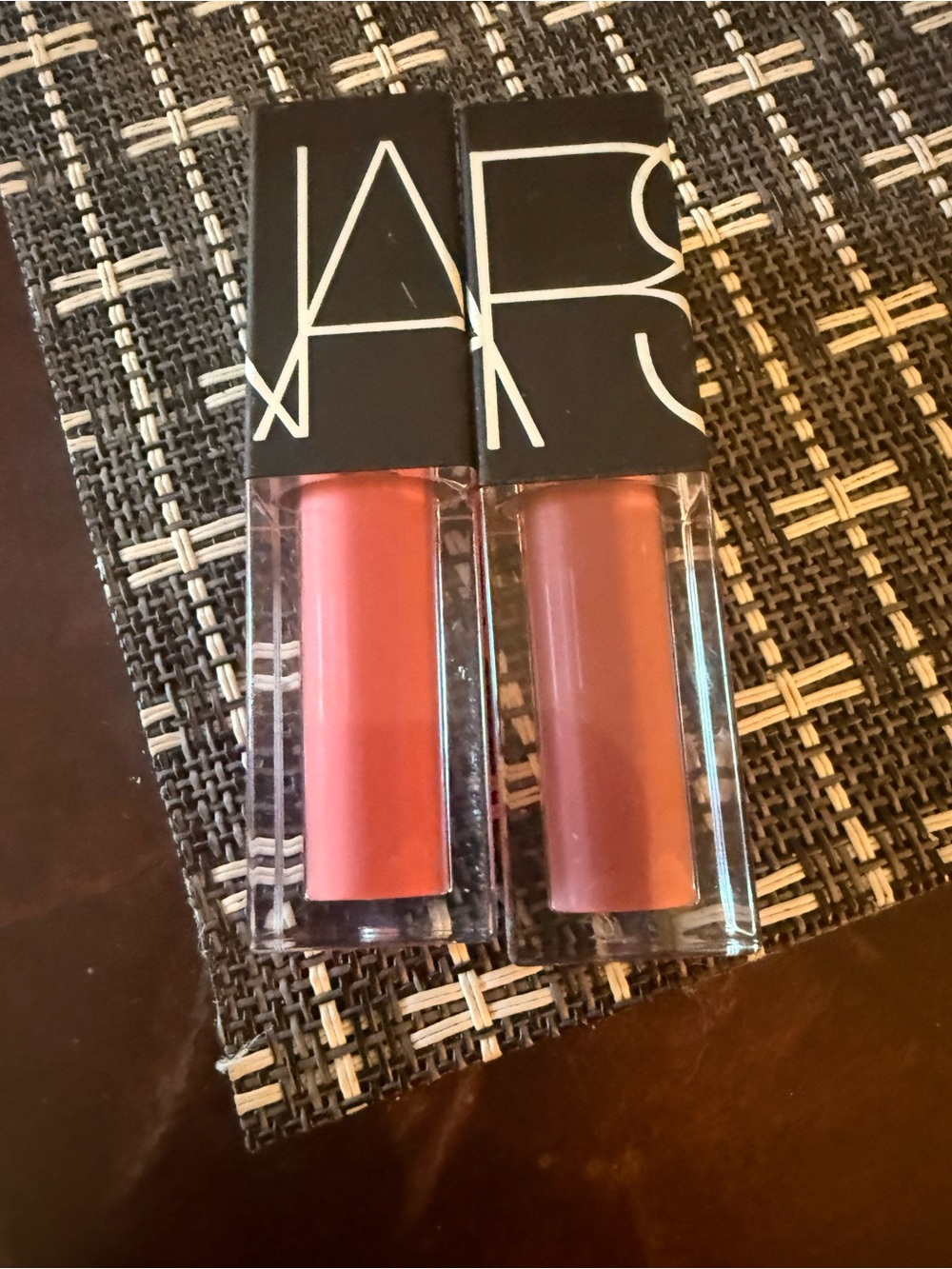 NARS Liquid Lipstick Duo — Night Together and Rapture travel size HTF colors
